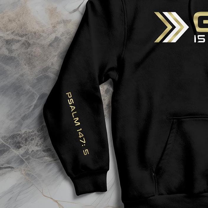 God Is Greater Hoodie (Black)