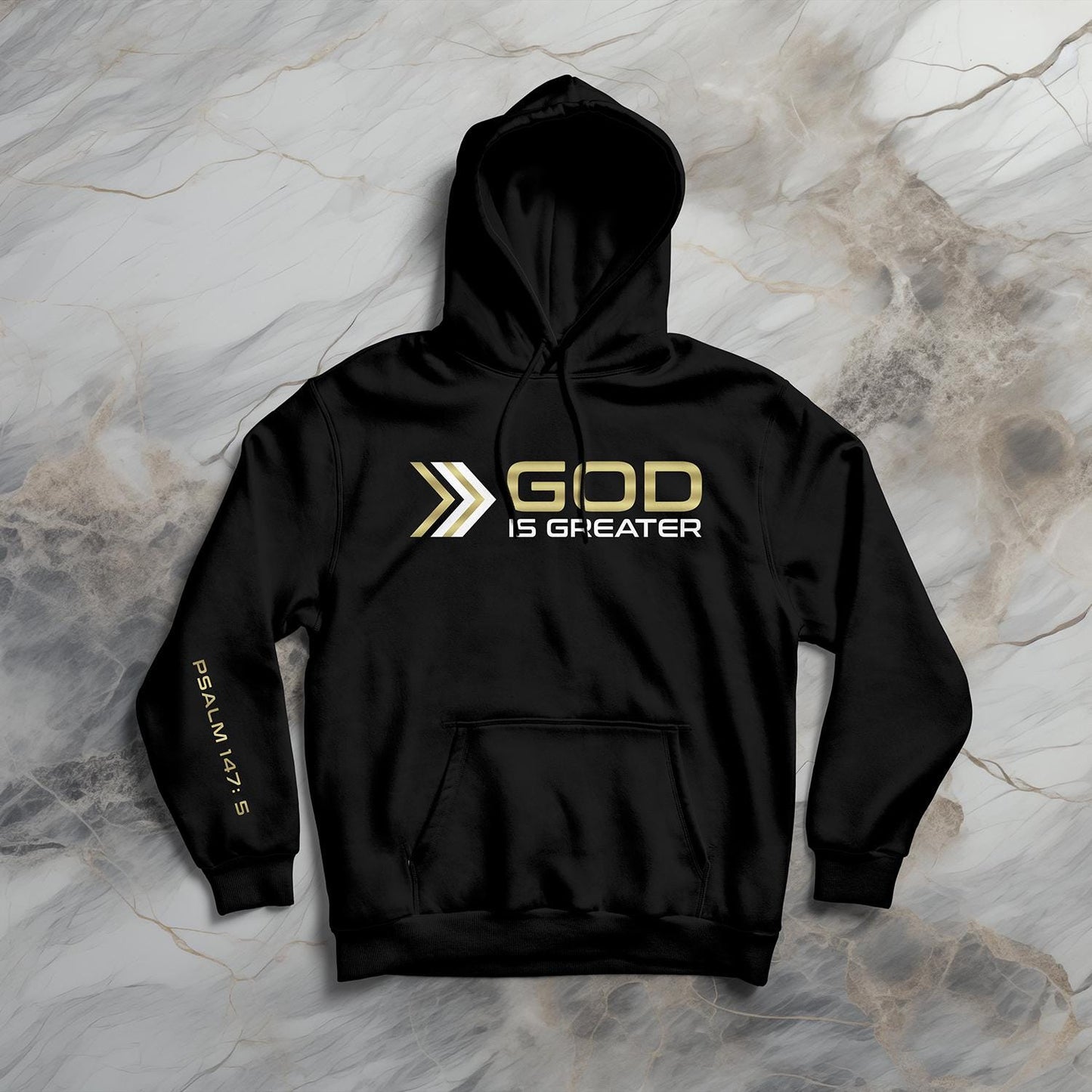 God Is Greater Bible Verse Christian Hoodie