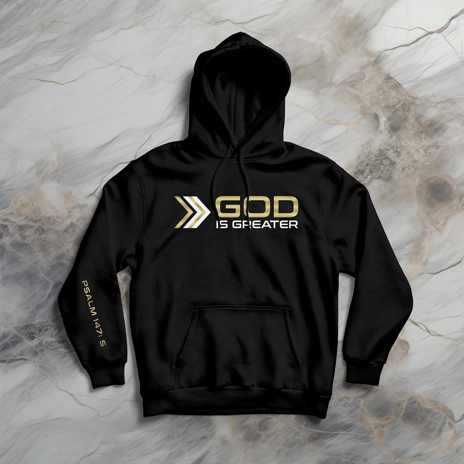 God Is Greater Bible Verse Christian Hoodie