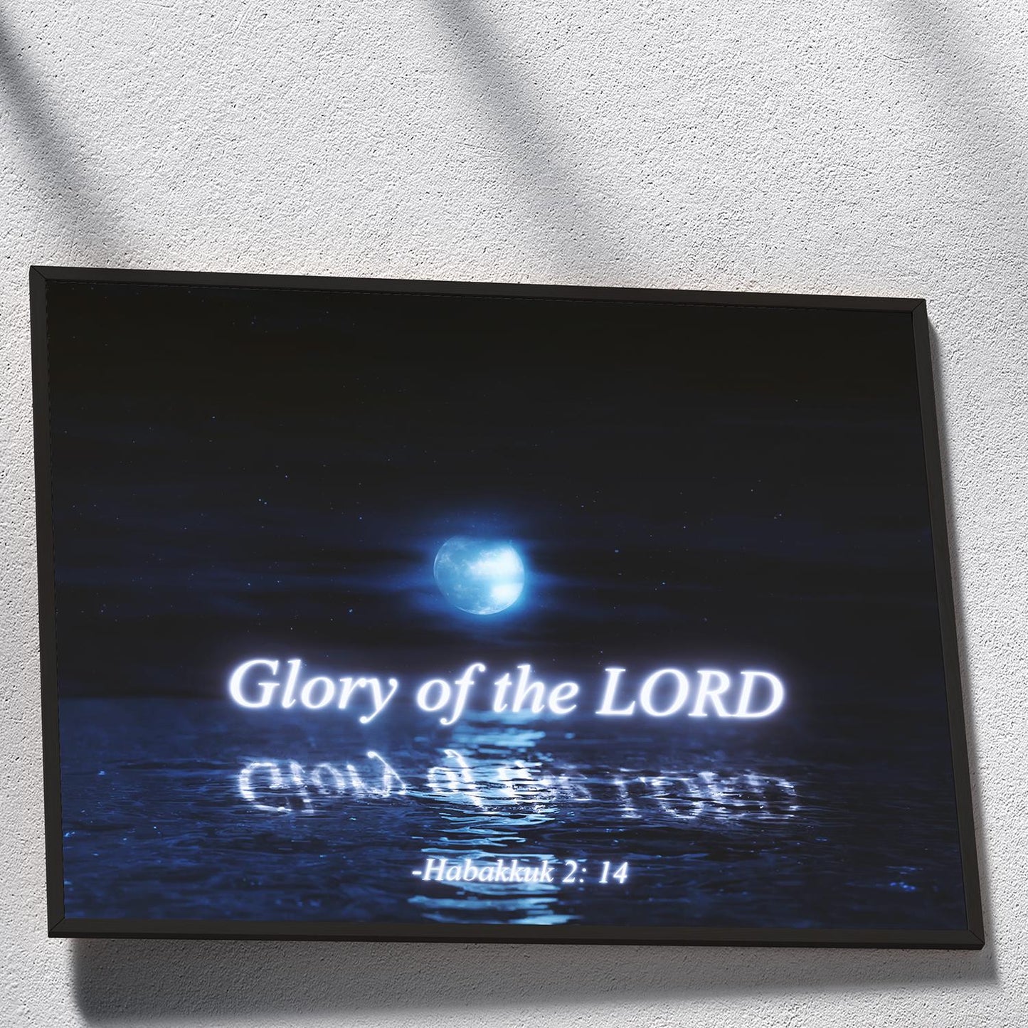 Glory Of The LORD Art Print Poster