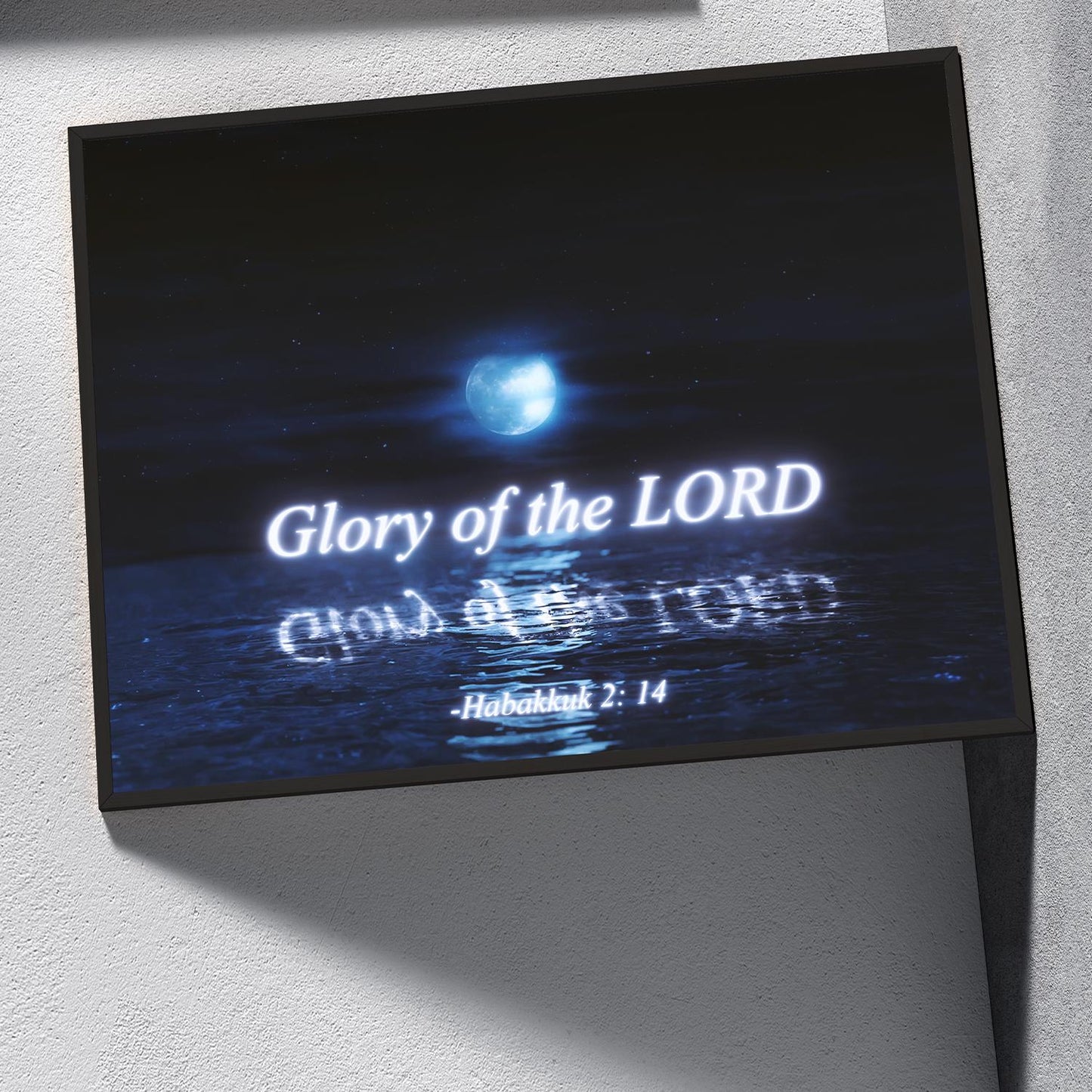 Glory Of The LORD Art Print Poster
