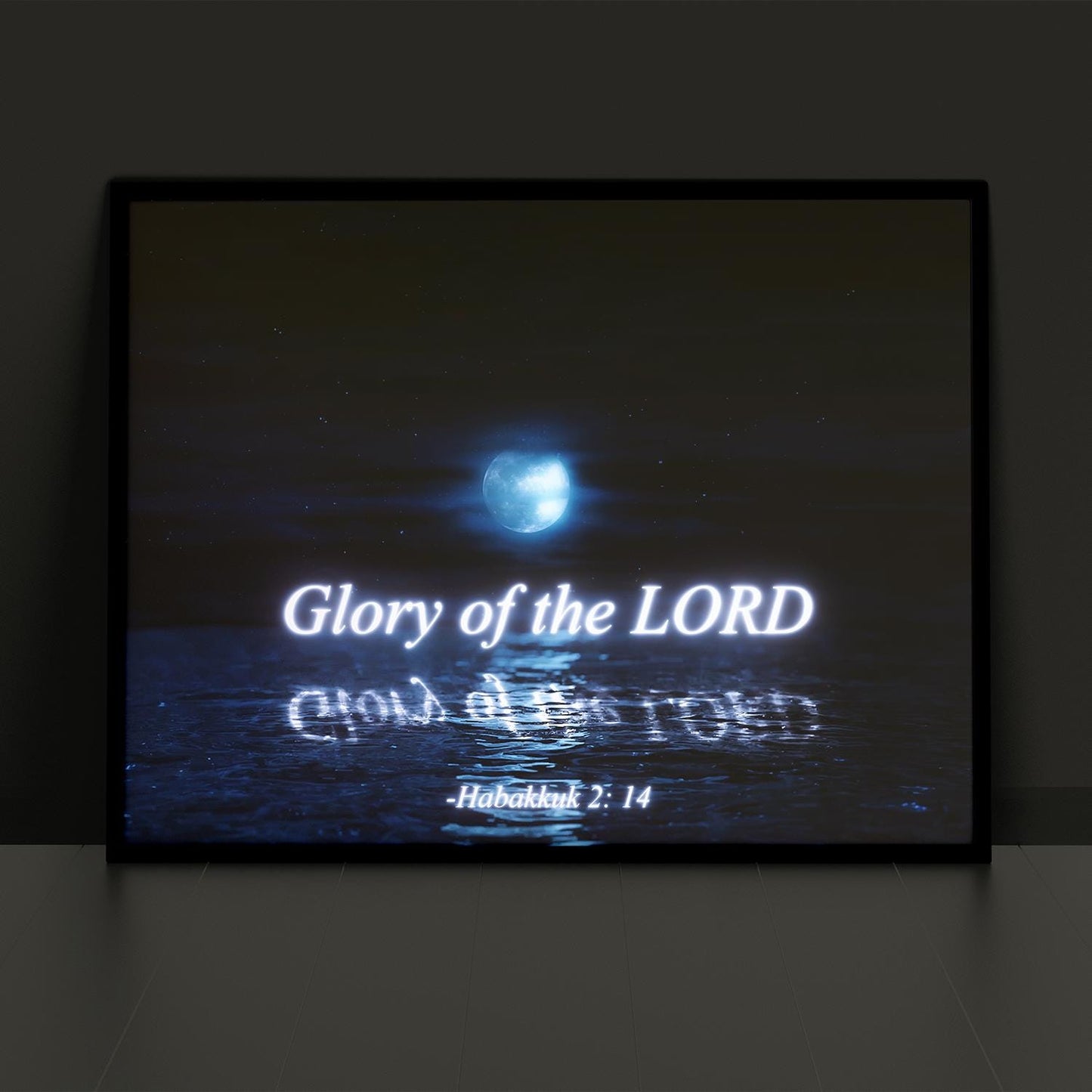 Glory Of The LORD Art Print Poster