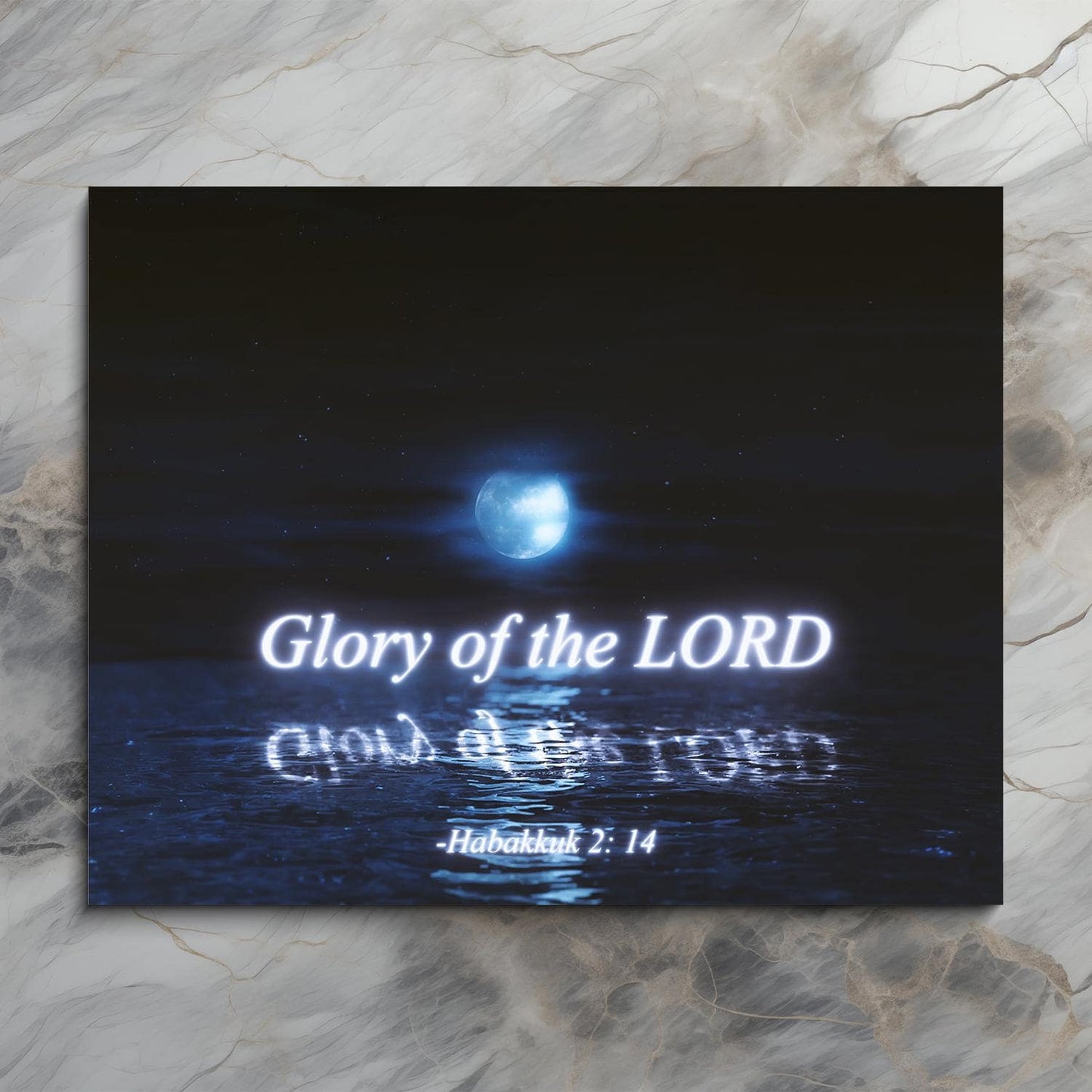 Glory Of The LORD Art Print Poster
